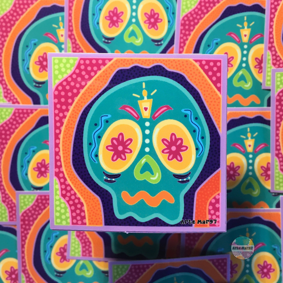 Colores de la Vida Vinyl Sticker