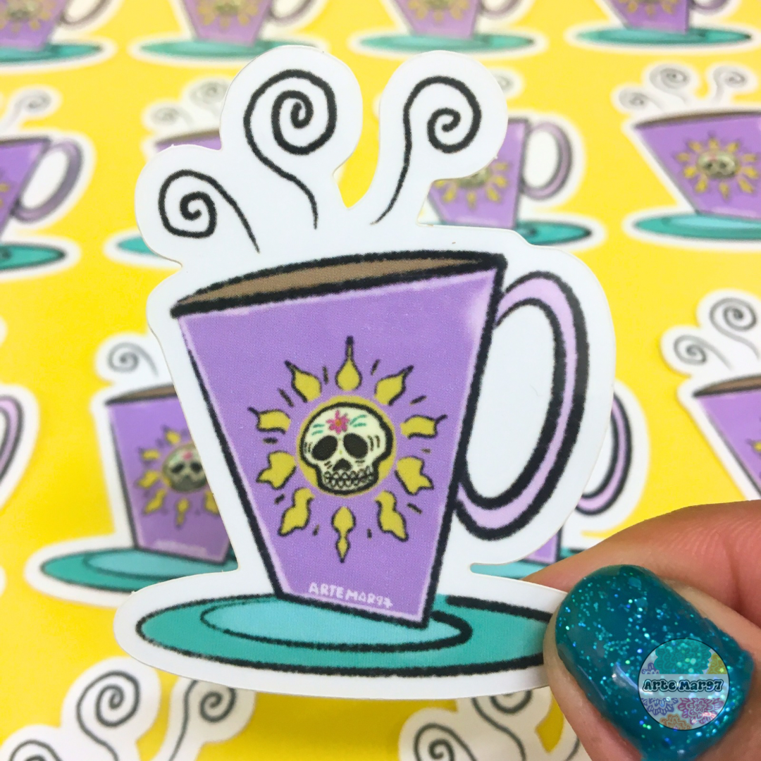 Cafecito Vinyl Sticker