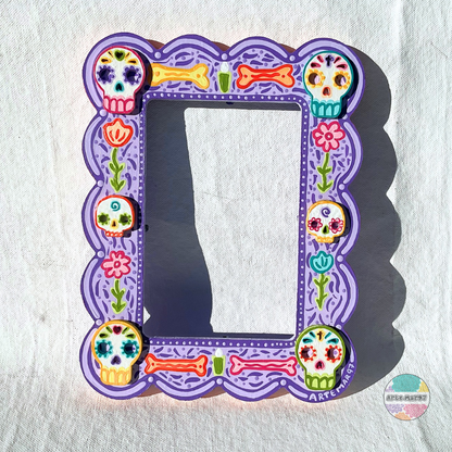 Flowers & Souls - Wooden Picture Frame