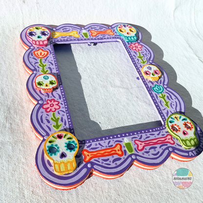 Flowers & Souls - Wooden Picture Frame