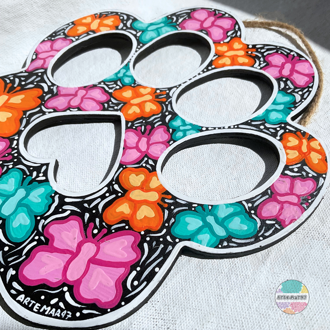Mariposas – Wooden Paw Plaque