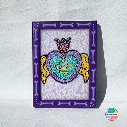 Esperanza - Wood Framed Canvas Art