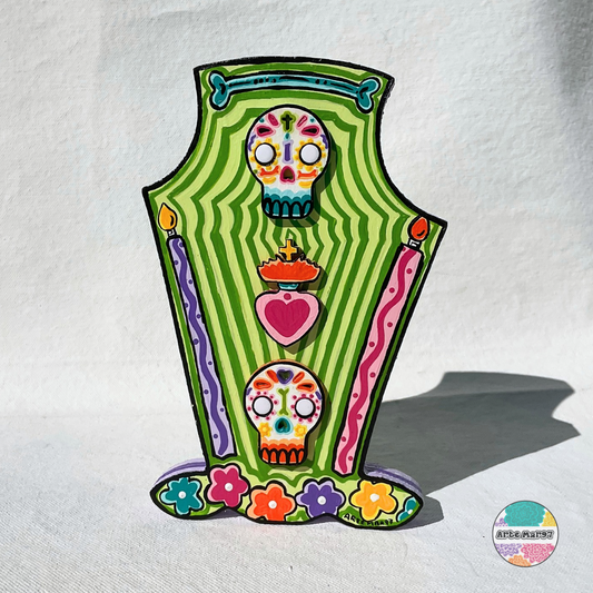 Eternal Love - Wooden Tombstone
