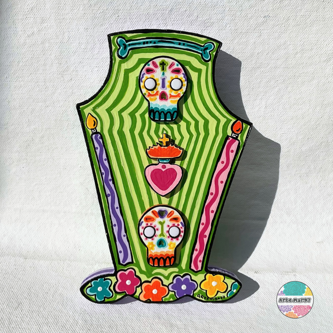 Eternal Love - Wooden Tombstone